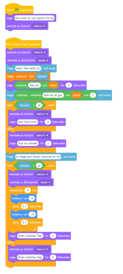 Scratch – ein kleiner Leitfaden
